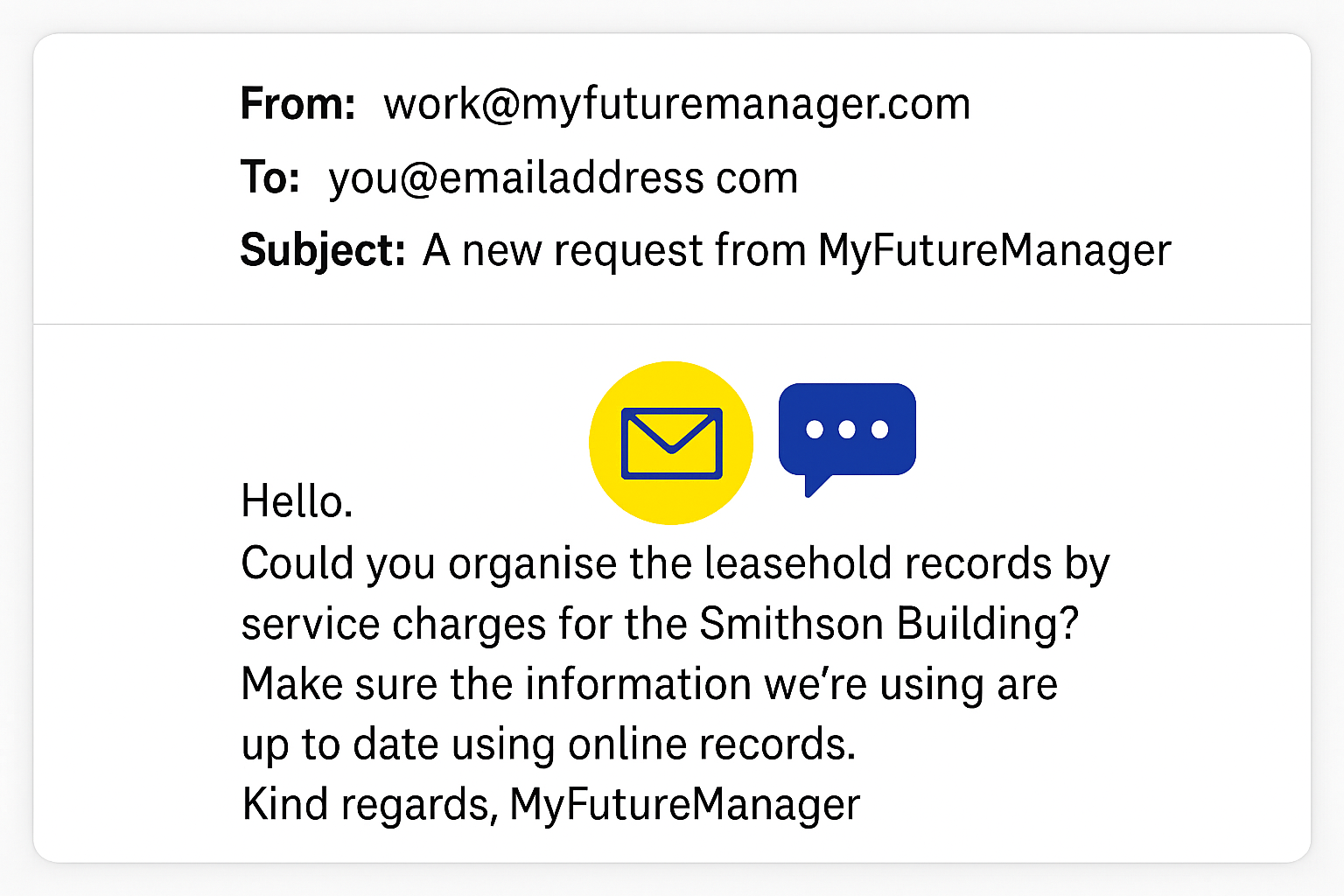 Email preview